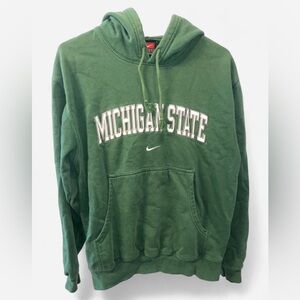 Nike Green Michigan State Pullover Hoodie